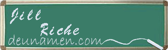 Jill Riche Visitenkarte